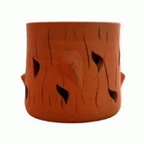 Orchid Wood Terracotta Planter