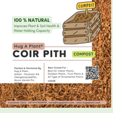 Hug A Plant : Coir Pith  Compost For Plants