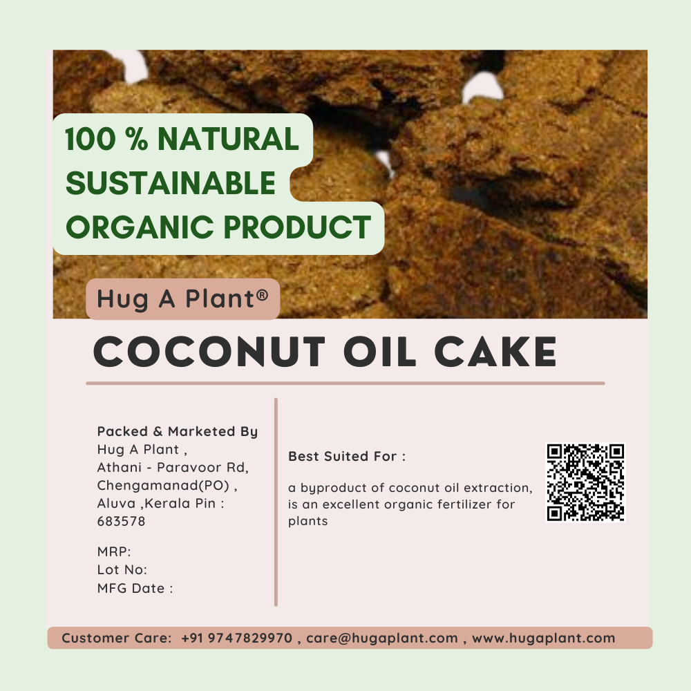 Hug A Plant Coconut Oil Cake for Plants