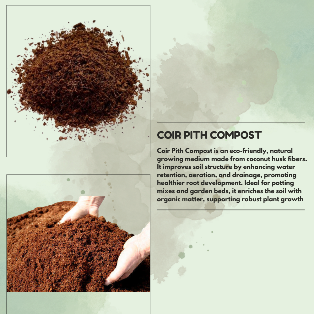 Hug A Plant : Coir Pith  Compost For Plants