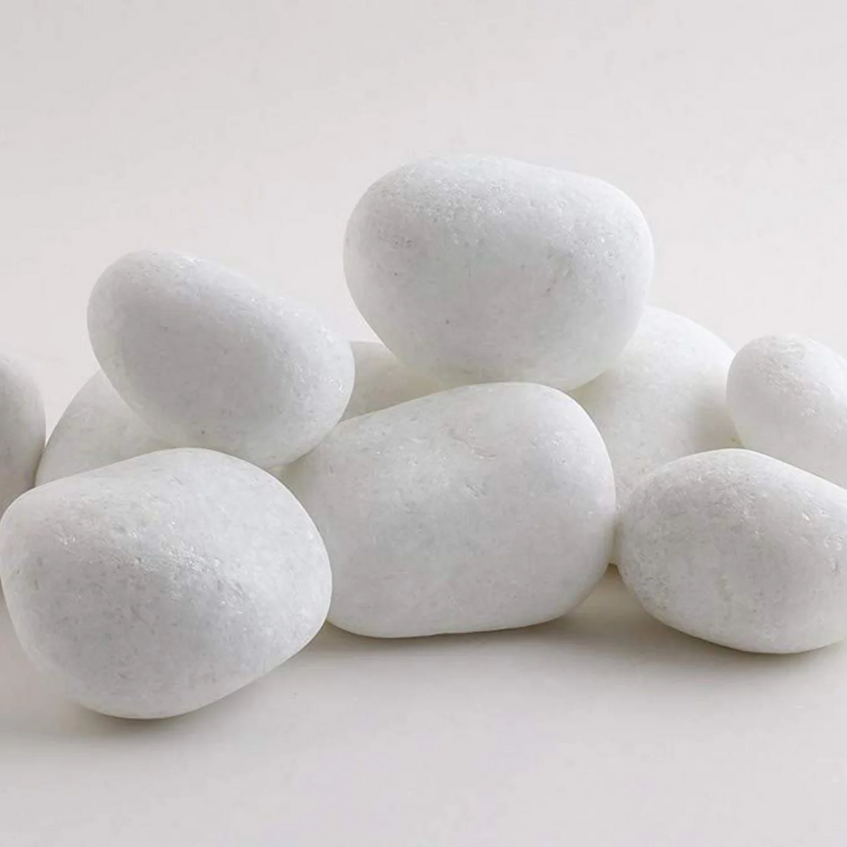 White Unpolished Pebbles for Decoration |Garden|Table|Terrariums| Home Decor|Vase Fillers
