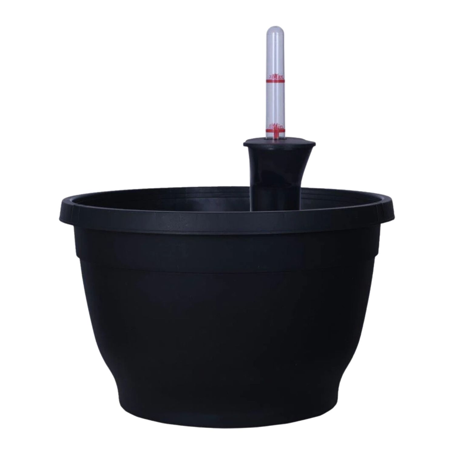 Tuka 25cm Round Plastic Pot With Self Watering Kit