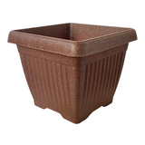 Bello Square Eco Planter 30CM Plastic Pot for Home & Garden (30CM | 11INCH)