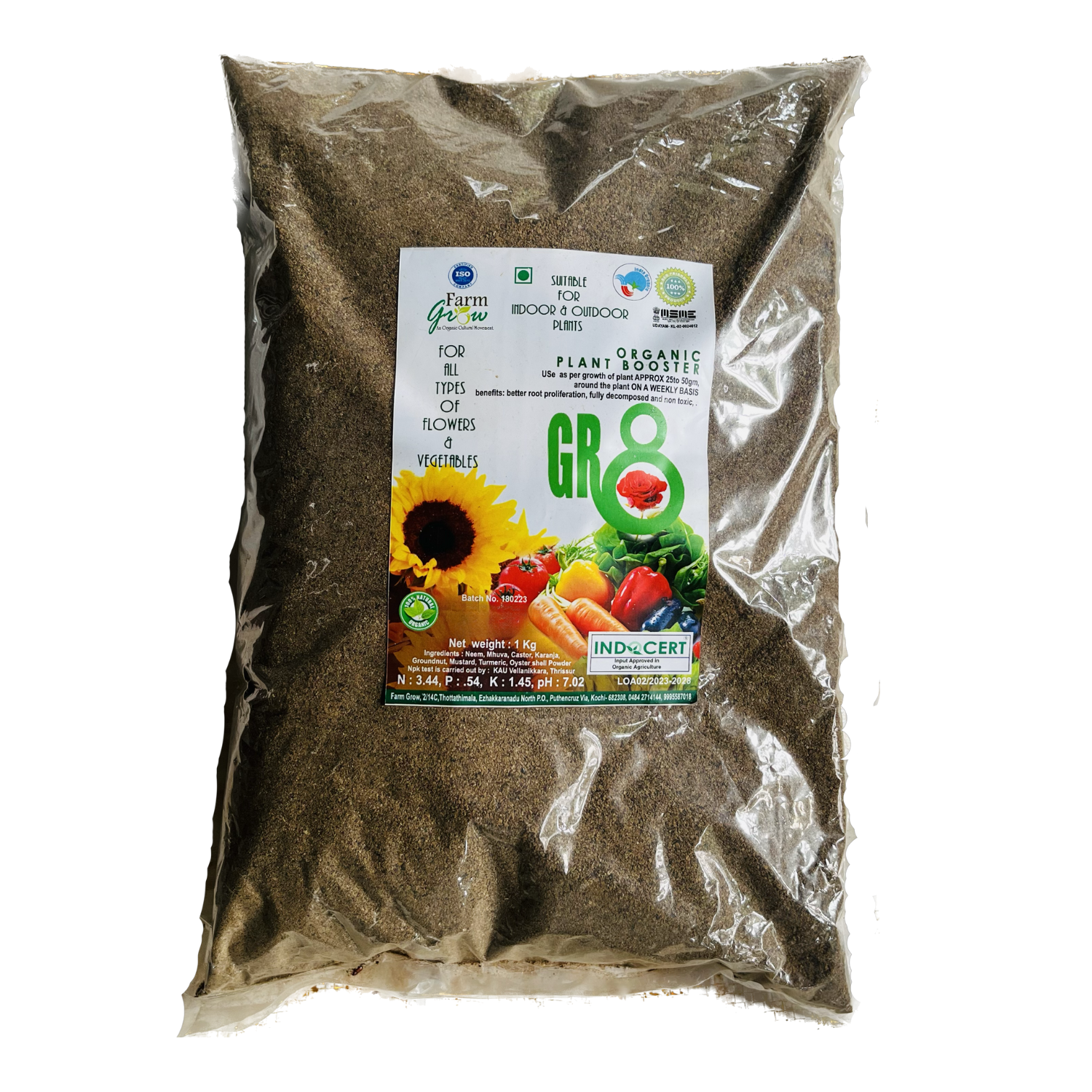 Gr8 Organic Plant Booster For All Types Of Plants 1 Kg