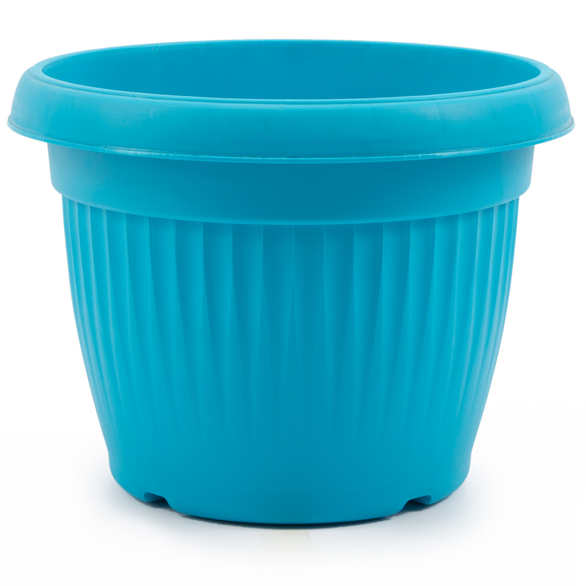 Hug A Plant | Bello Round 35CM Plastic Pot for Home & Garden (Pack of 1)