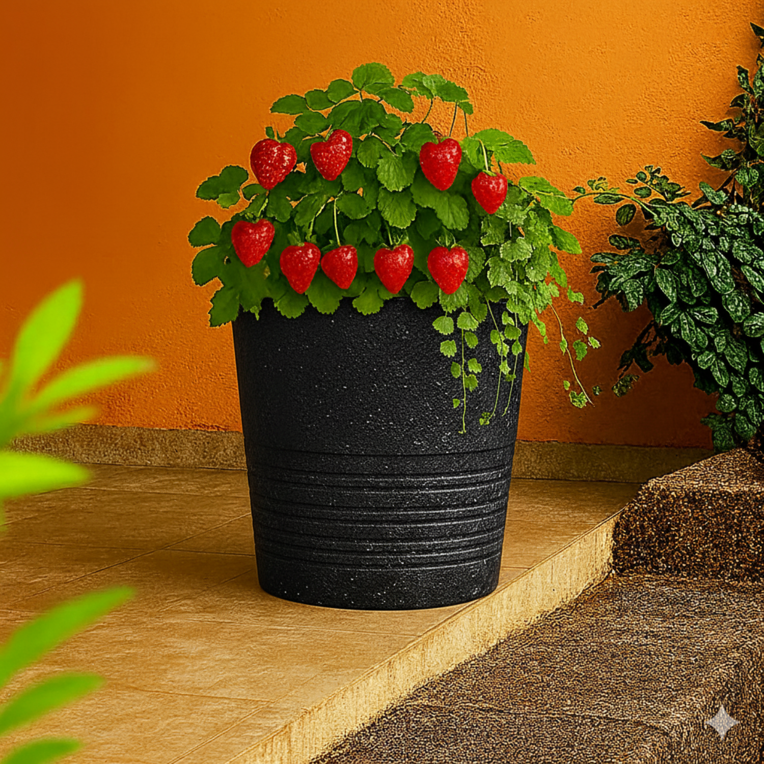 Fruit Rotomolded Pots for Home & Garden (Pack of 1)
