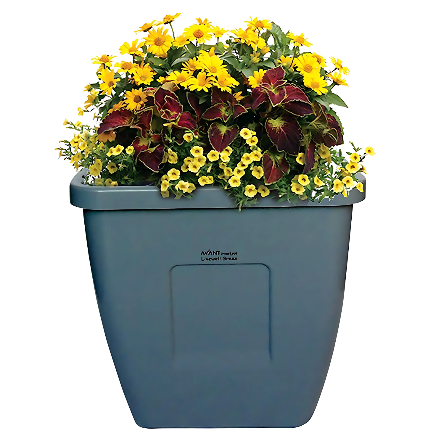 Hug A Plant | Smart Pot 25 litre Self-watering Black Colour Pot for Home & Garden