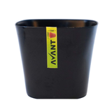 Hug A Plant Zen Pot (0.5L) Black colour for Home & Garden