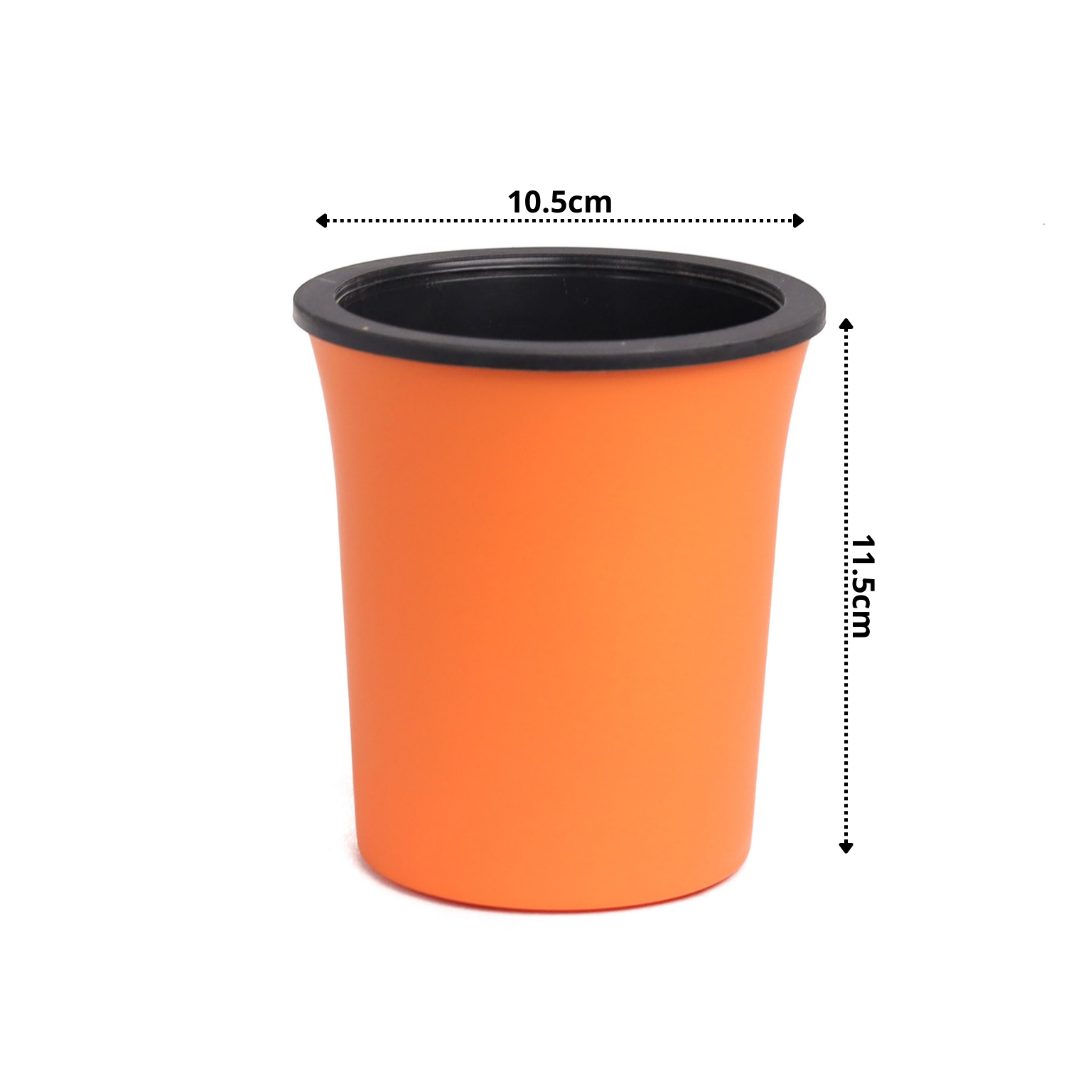 Hug A Plant | Oslo 10.5cm Round Plastic Pots with Inner for Home & Garden