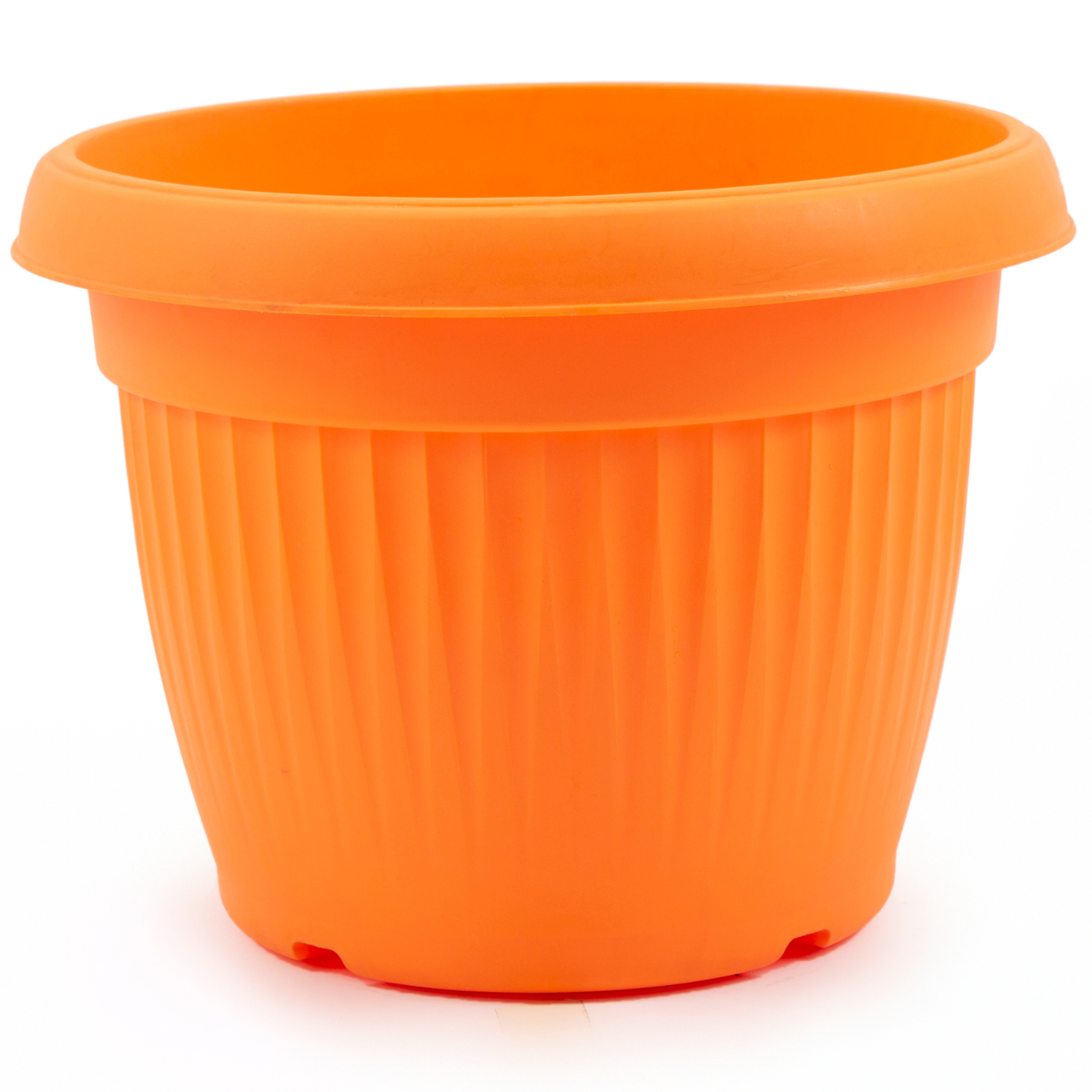 Hug A Plant | Bello Round 35CM Plastic Pot for Home & Garden (Pack of 1)