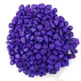Purple Painted Pebbles for Decoration |Garden|Table|Terrariums| Home Decor|Vase Fillers