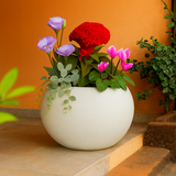 Globe Rotomolded Pots  for Home & Garden (Pack of 1)