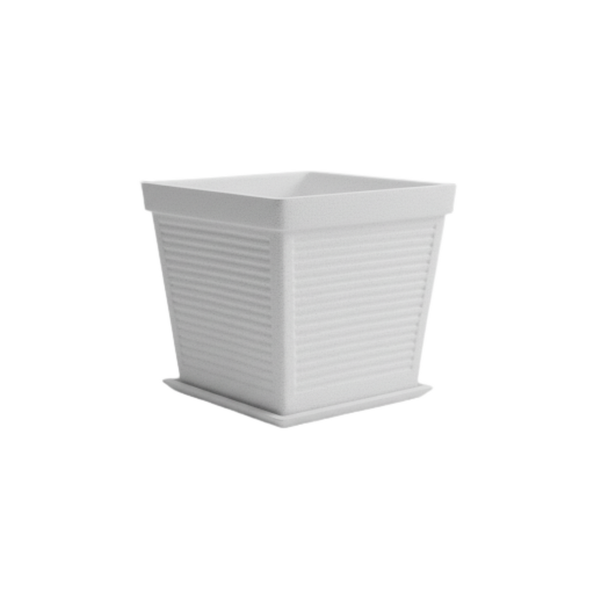 Marco Rotomolded  Pots And Tray for Home & Garden (Pack of 1)