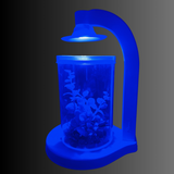 Hug A Plant | Betta Fish Tank - Mini Aquarium (Round Light lluminated)