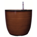 Ronda 2926 Round Plastic Pot With Self Watering Kit (Ceramic Finish)