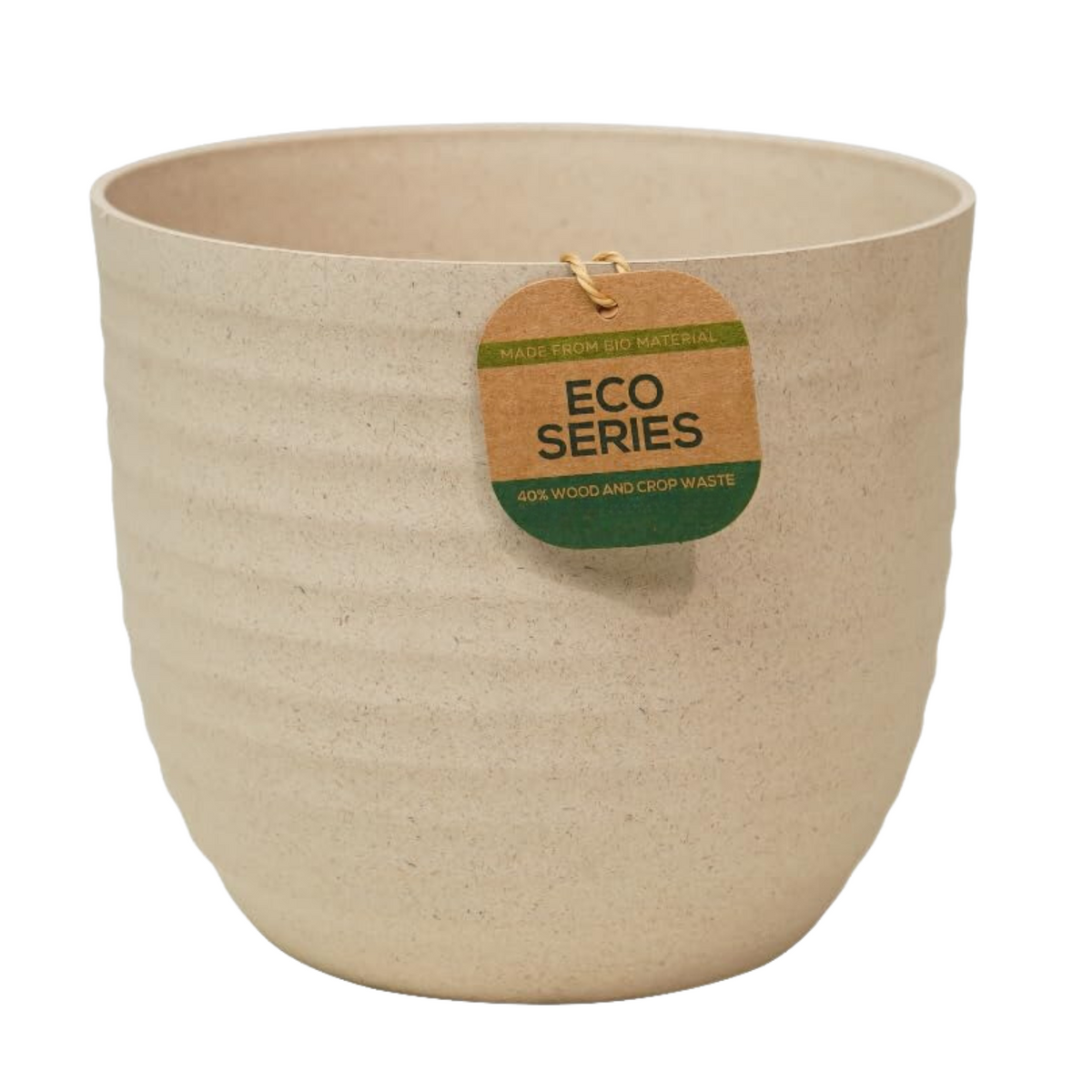 Verona Eco 22cm Round Plastic Pot For Home & Garden (22CM | 8INCH)