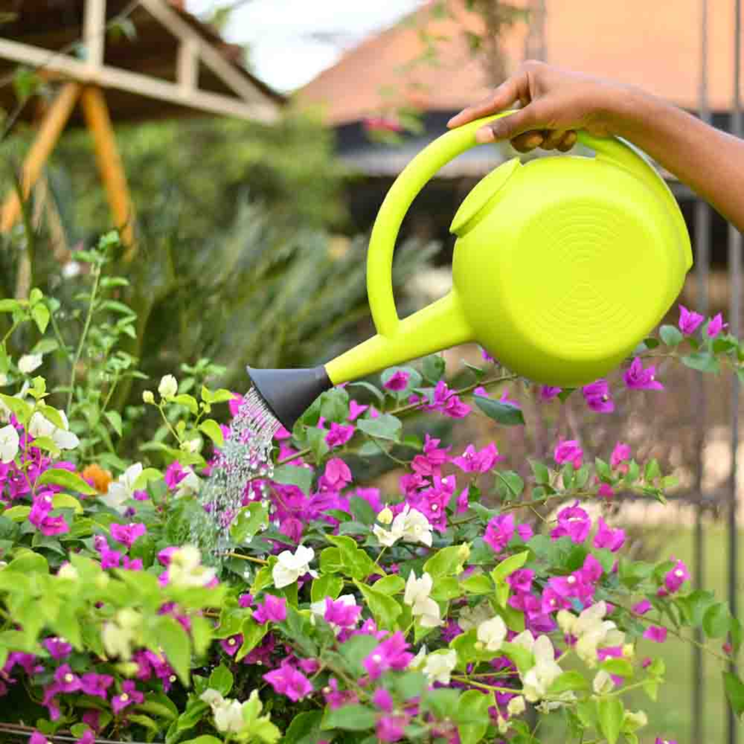Water Can 5 Litre for Gardening Fertilizing Watering Flowers Plants