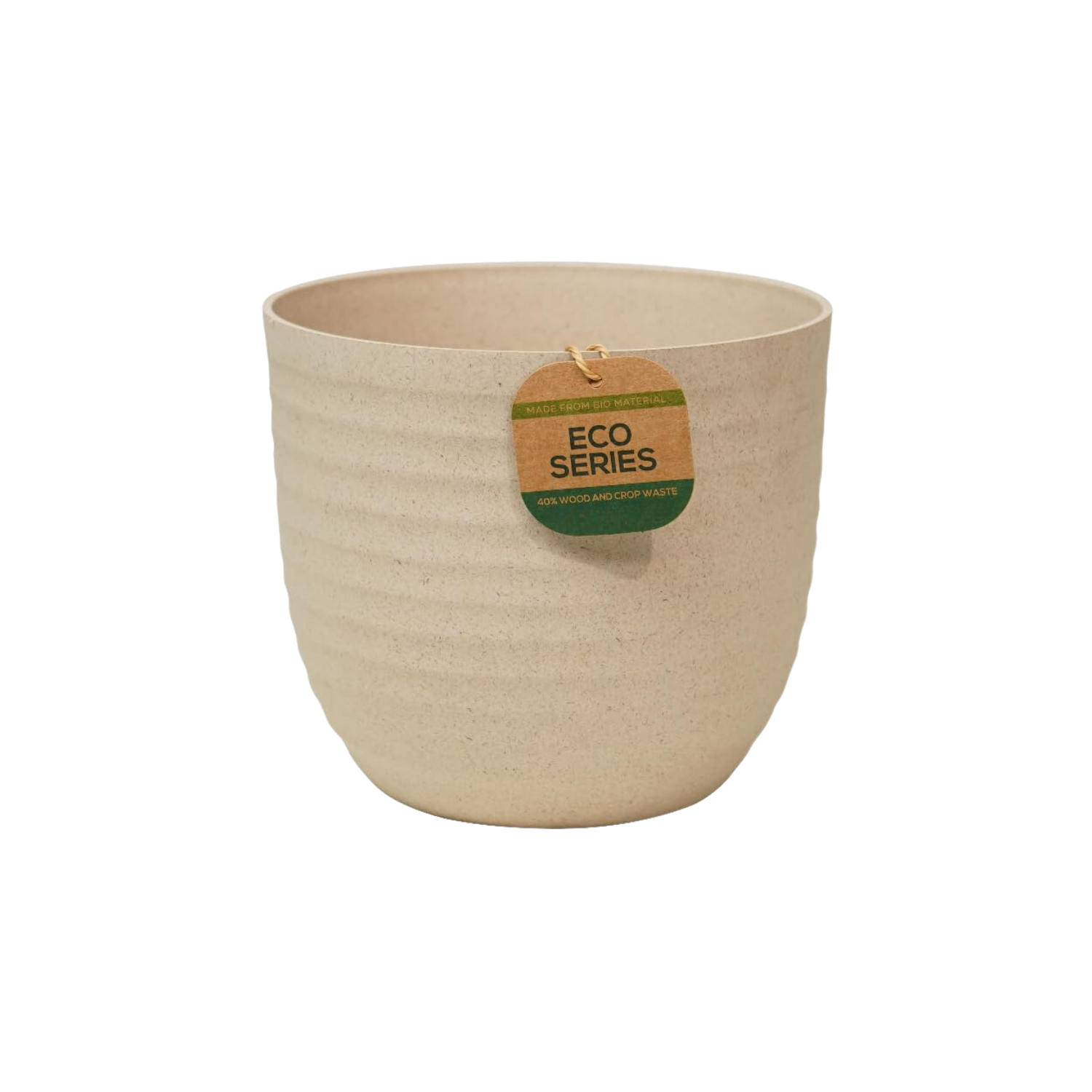 Verona Eco 11cm Round Plastic Pot For Home & Garden