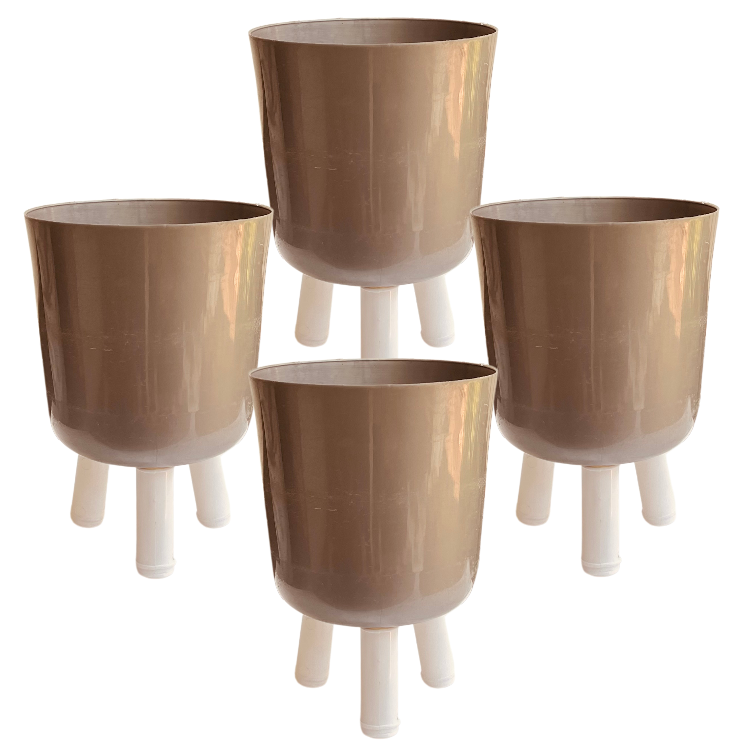 Tri Pot | 15cm Round Pot For Tabletop | Office | Indoor Garden | Home& Garden