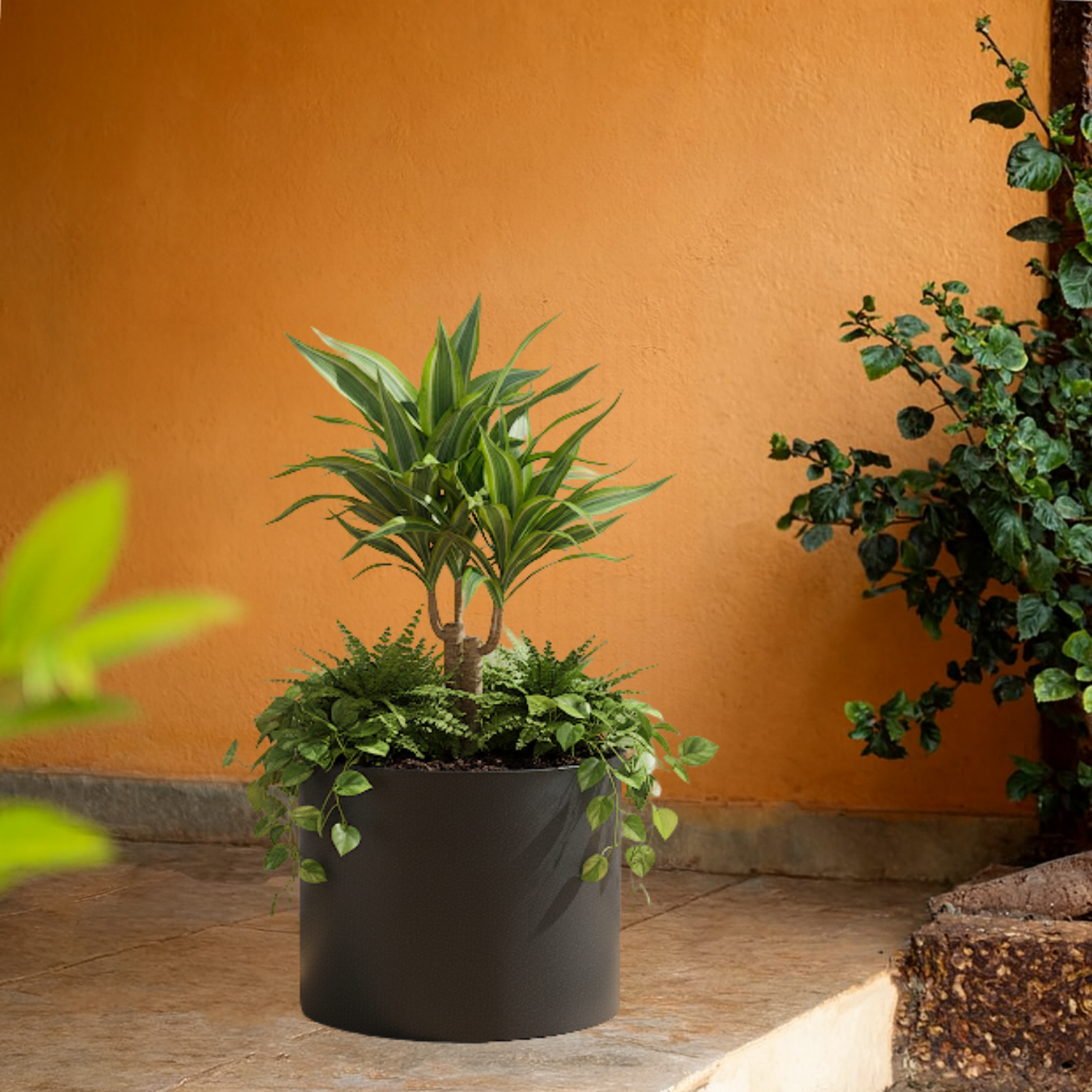 Dora Rotomolded  Pot for Home & Garden (Pack of 1)