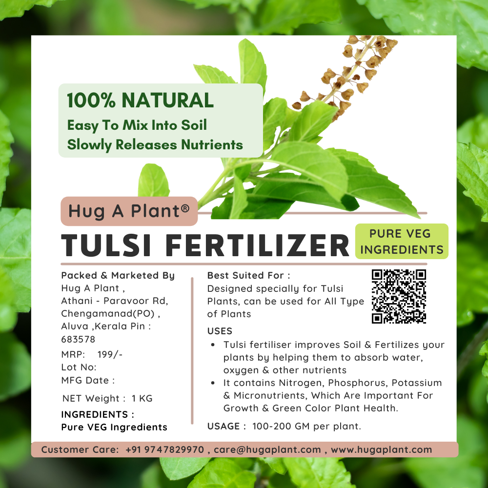 Hug A Plant : Tulsi Fertilizer For Plants