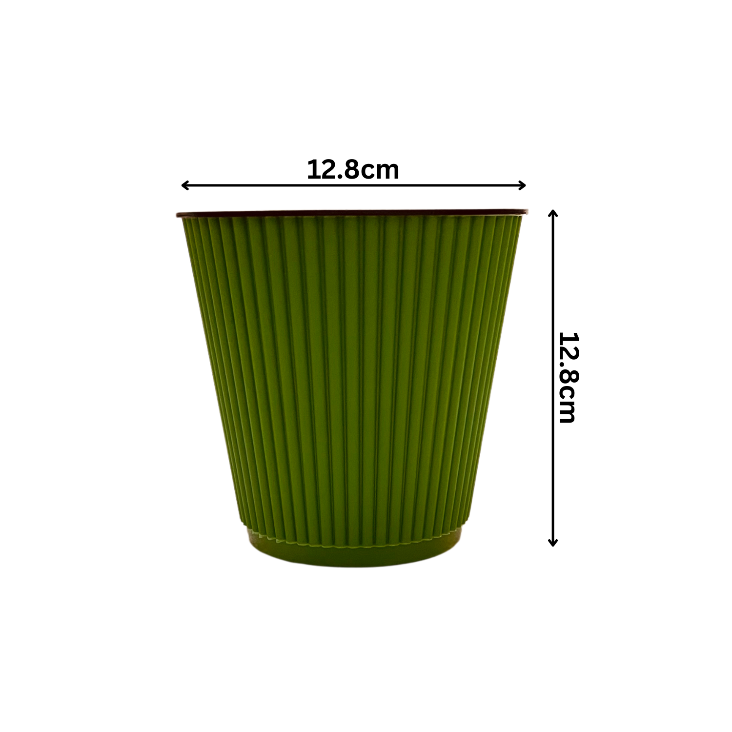 Kia 12.8cm Round Pot With Inner Planters for Home, Office, Home & Garden (12.8CM | 5INCH)