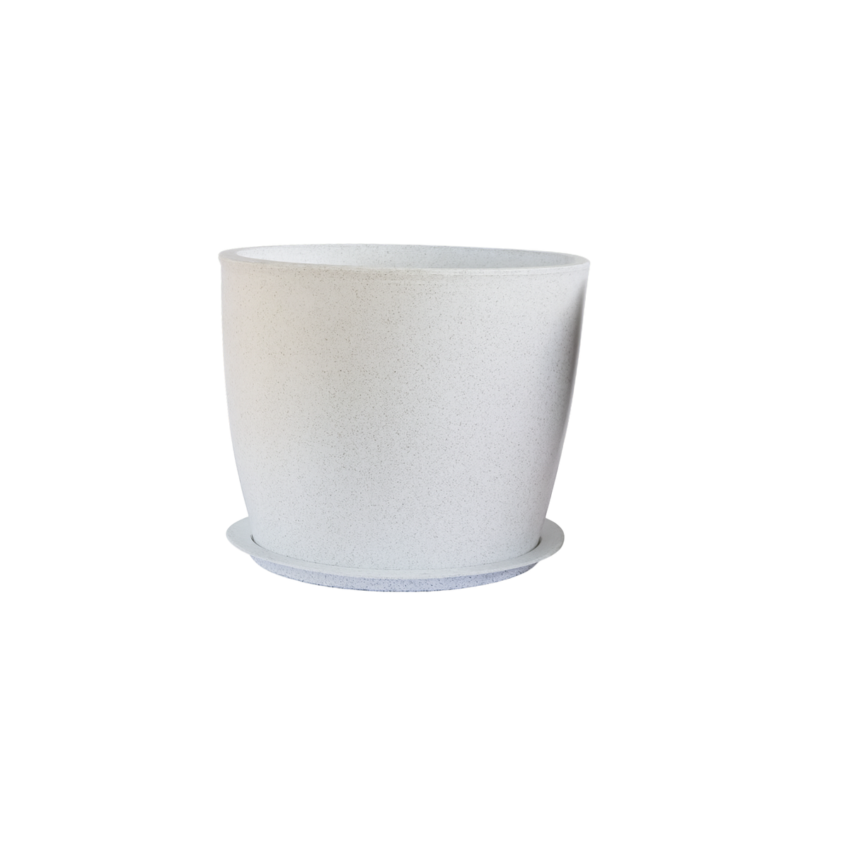Nora Rotomolded  Pots And Tray for Home & Garden (Pack of 1)