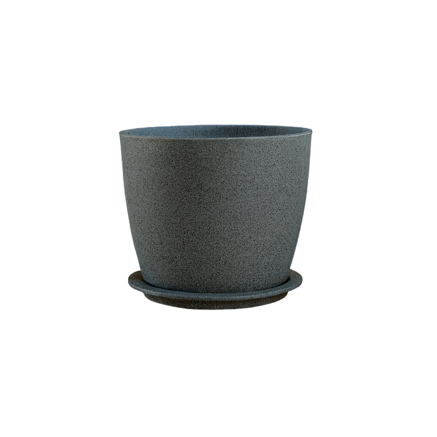 Nora Rotomolded  Pots And Tray for Home & Garden (Pack of 1)