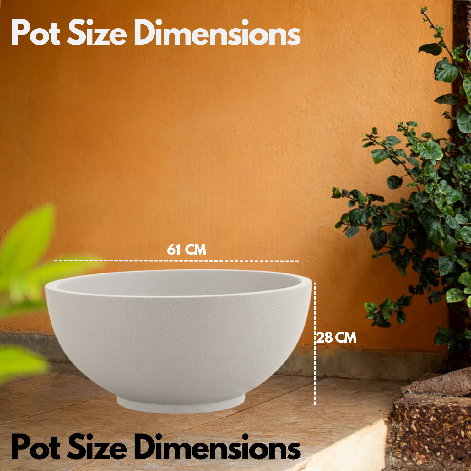 Lilly Rotomolded  Pot for Home & Garden (Pack of 1)