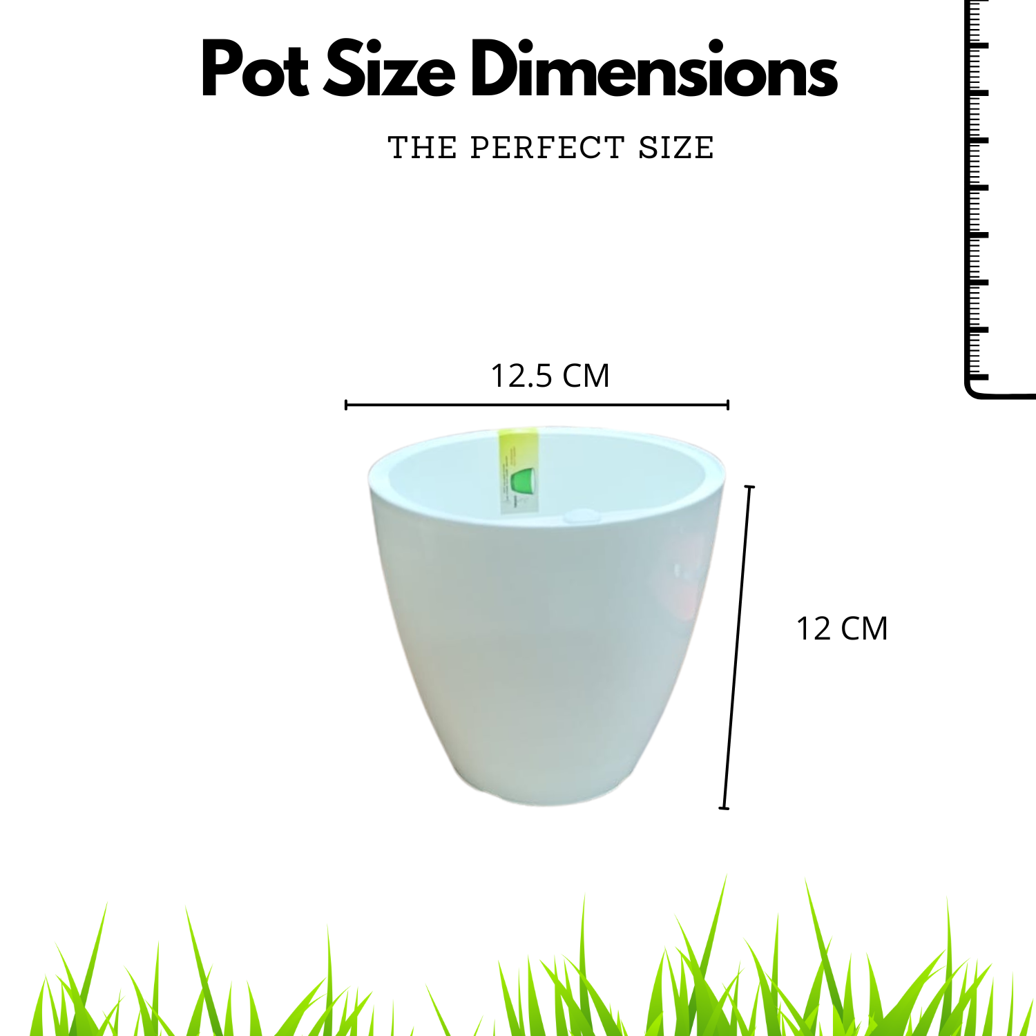 Hug A Plant | Smart Pot 1 litre Self-watering Pot for Home & Garden