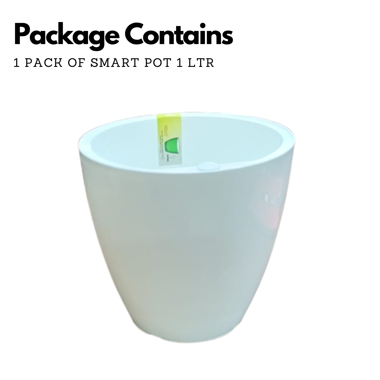 Hug A Plant | Smart Pot 2 litre Self-watering Pot for Home & Garden