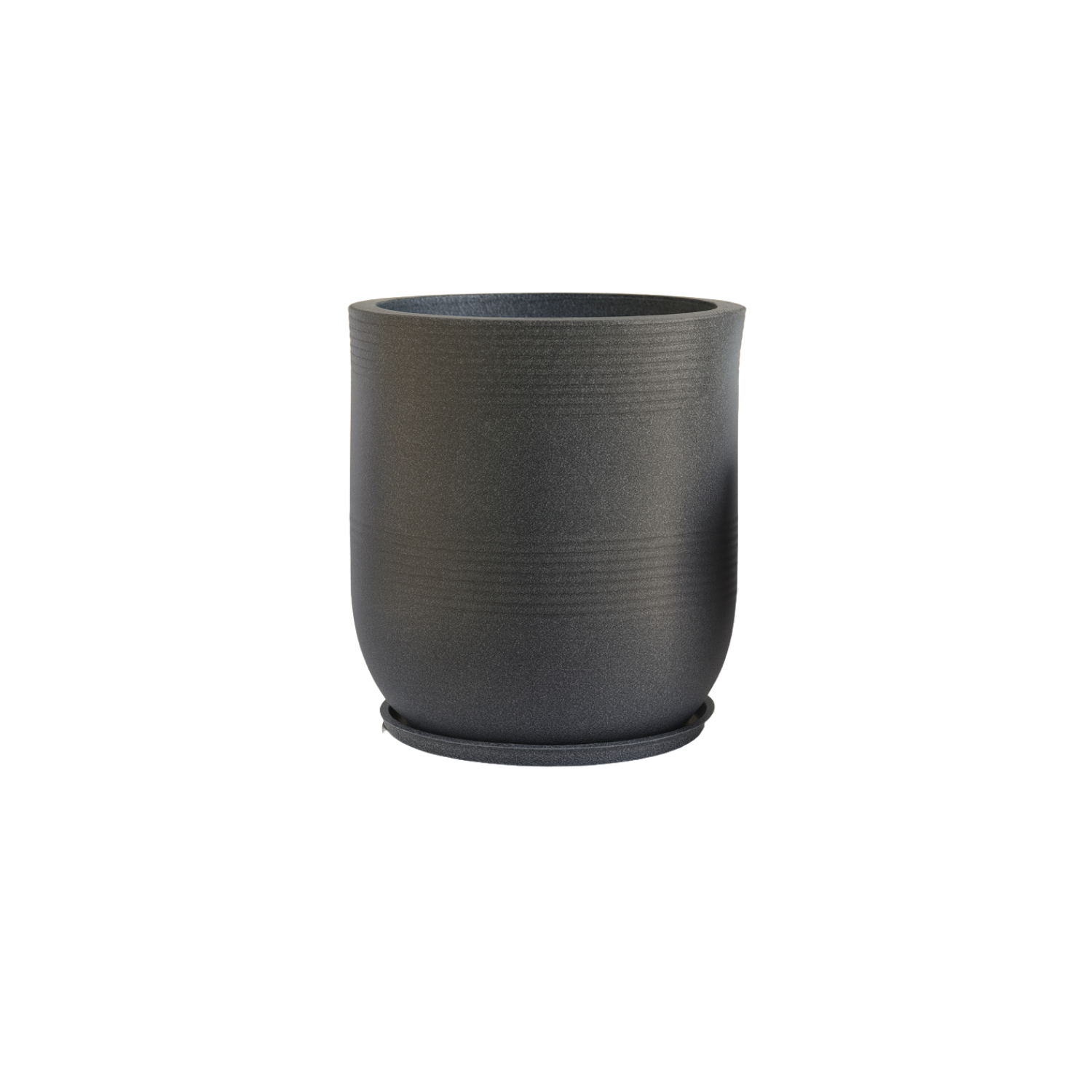 Mia Rotomolded  Pots And Tray for Home & Garden (Pack of 1)