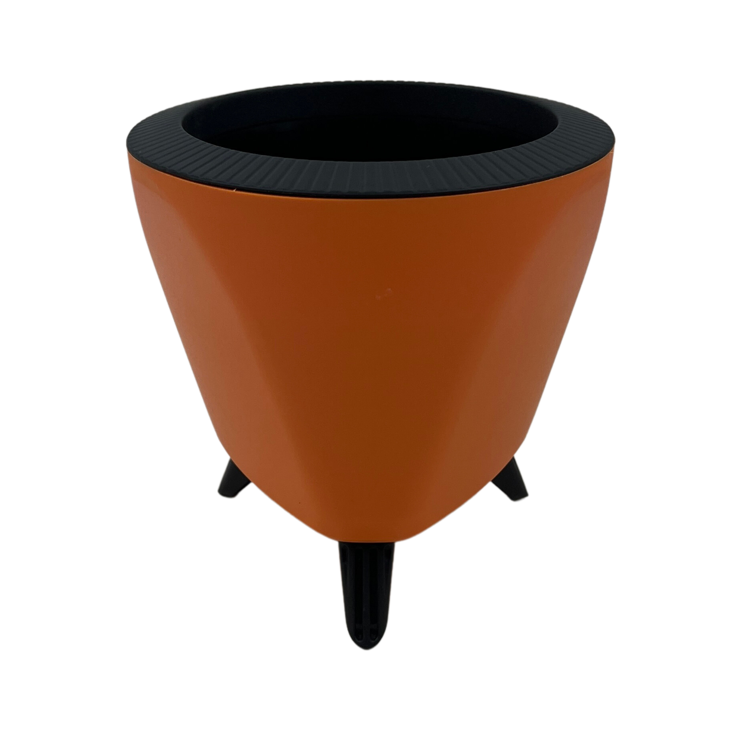 Lagos 13cm Round Plastic Pot for Home & Garden Decor