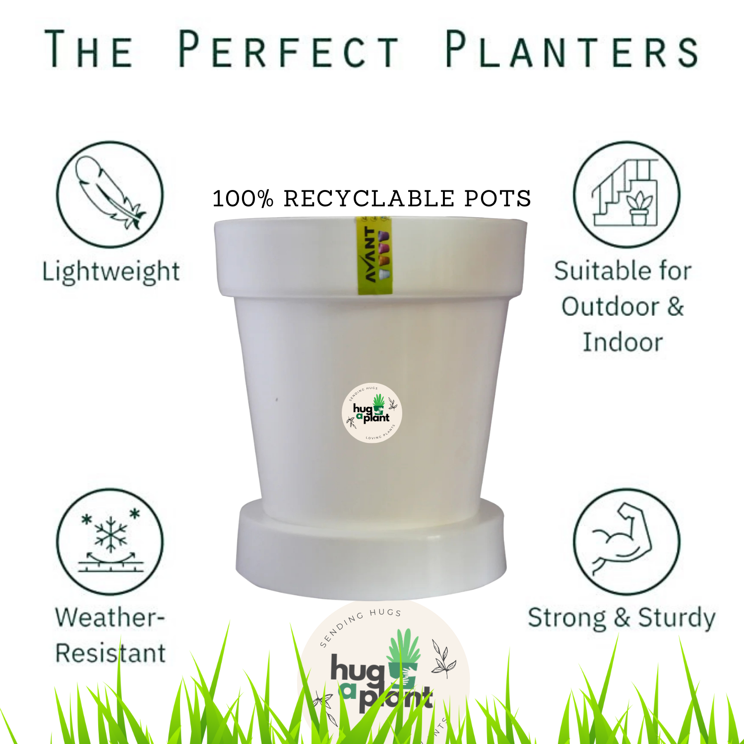 Hug A Plant |  Smart Pot(5L)Volta  for Home & Garden