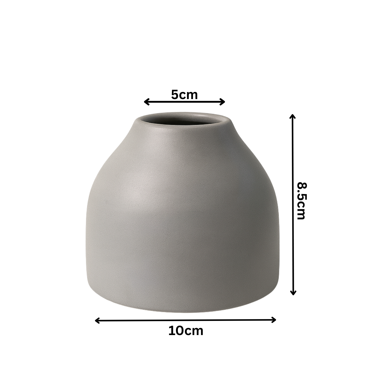Designer Ceramic Pot (Matt Finish,Small) for Home & Indoor Plant Decor