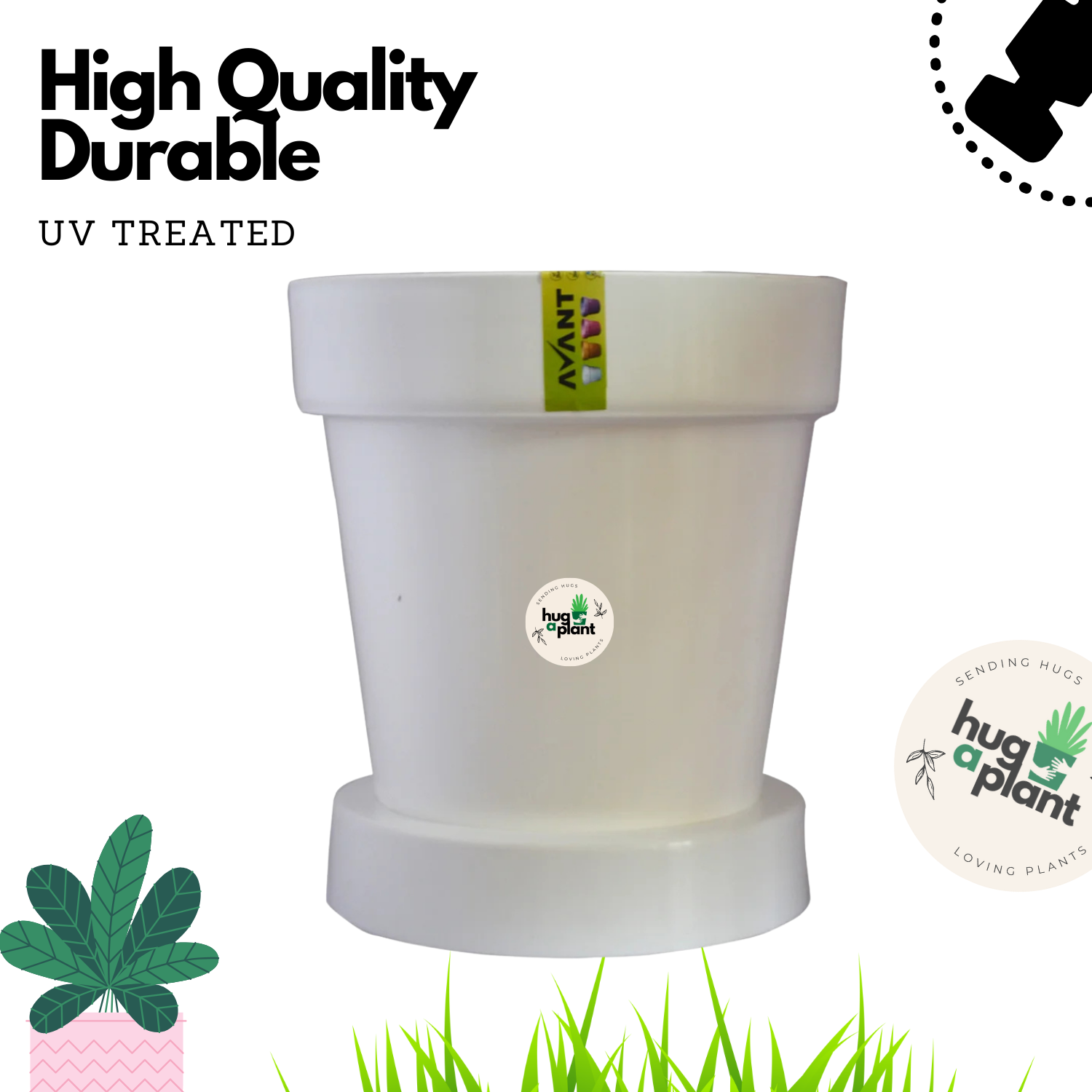 Hug A Plant |  Smart Pot(5L)Volta  for Home & Garden