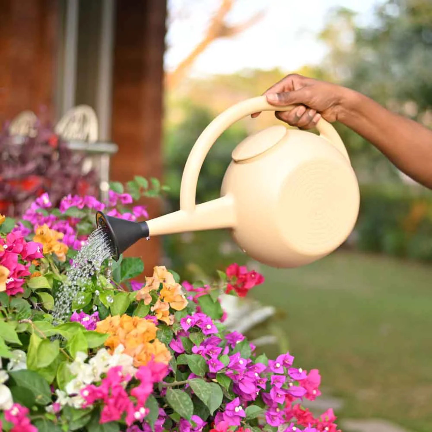 Water Can 5 Litre for Gardening Fertilizing Watering Flowers Plants