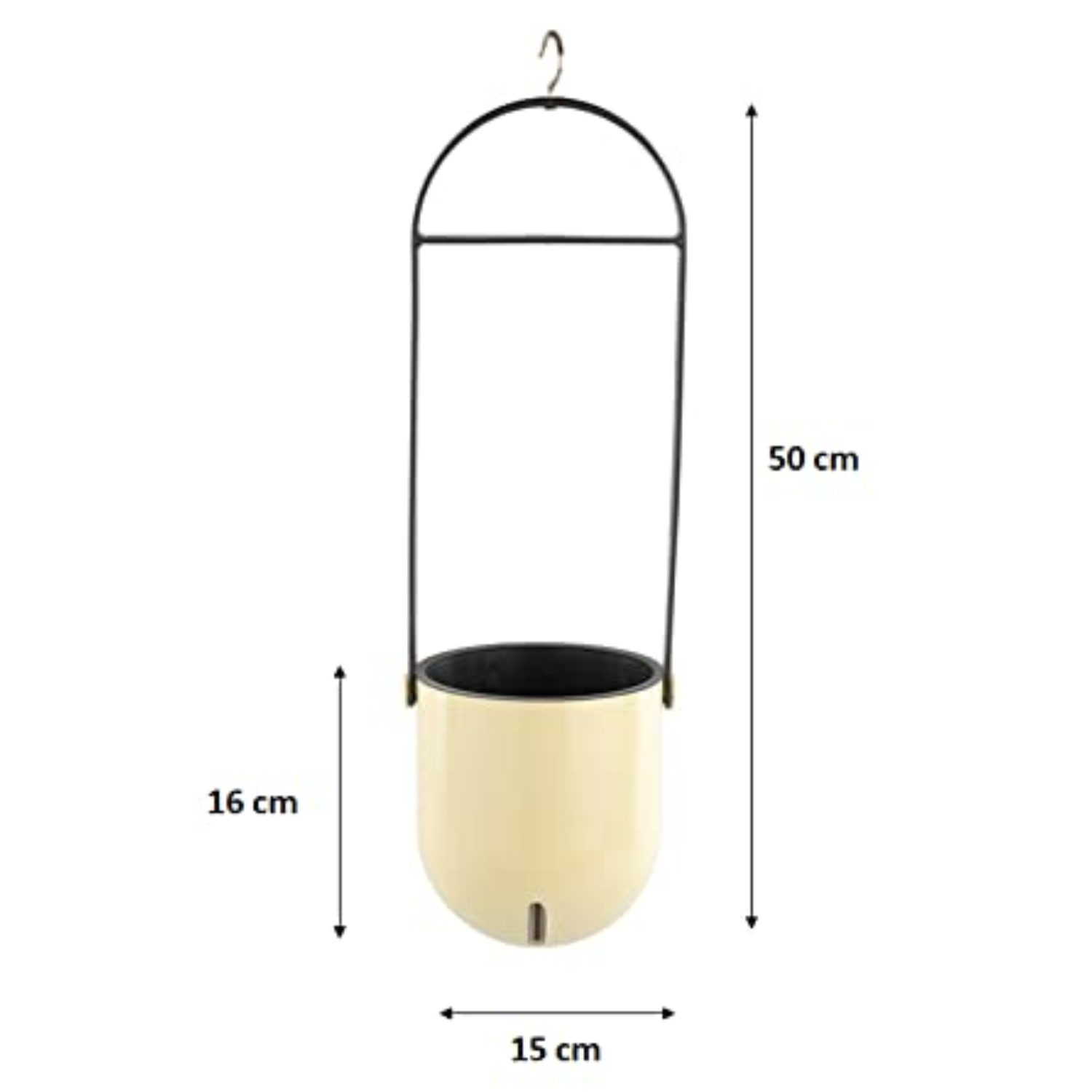 Sphere Selfwatering Hanging Flower Pot/Indoor Outdoor Plant Pot | Hanging Planter for Plants (Home & Garden)