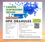 Hug A Plant NPK Granules Premium Fertilizer (1Kg) (12:11:18)