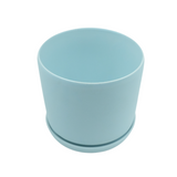 Designer Ceramic Pot (Blue, Matt Finish,Small) for Home & Indoor Plant Decor