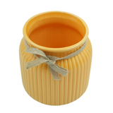 Designer Ceramic Pot (Glossy Finish,Small) for Home & Indoor Plant Decor