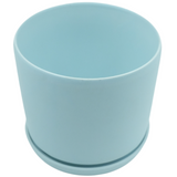 Designer Ceramic Pot (Blue, Matt Finish,Large) for Home & Indoor Plant Decor