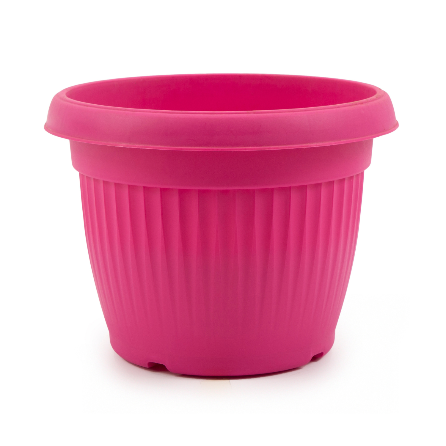 Hug A Plant | Bello Round 25CM Plastic Pot for Home & Garden (25CM|9 INCH)