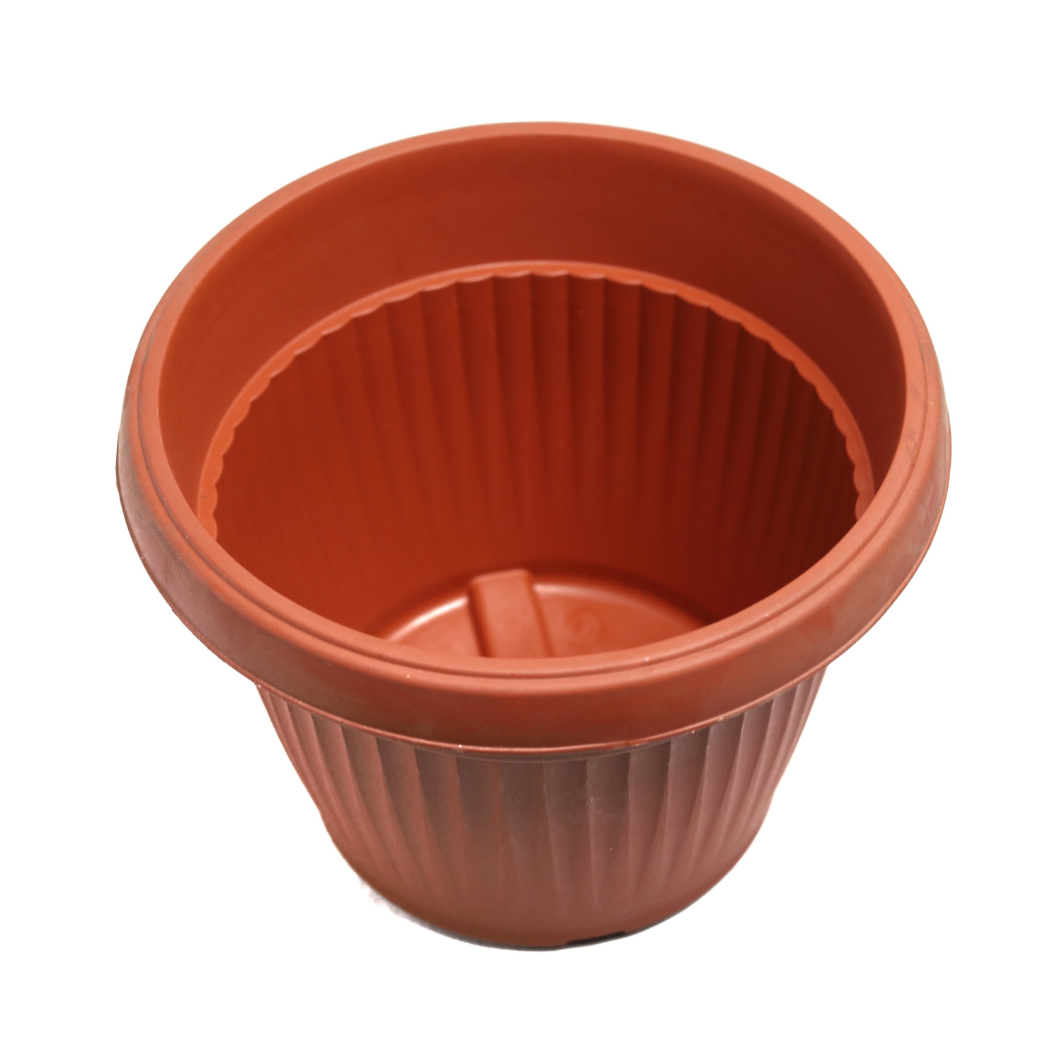 Hug A Plant | Bello Round 25CM Plastic Pot for Home & Garden (25CM|9 INCH)