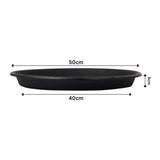 Hug A Plant|UV Treated Round Bottom Tray Suitable for 20 inch Round Plastic Pot|Heavy Duty Highly Durable Tray for Indoor Home & Garden Decor (50CM|20INCH)