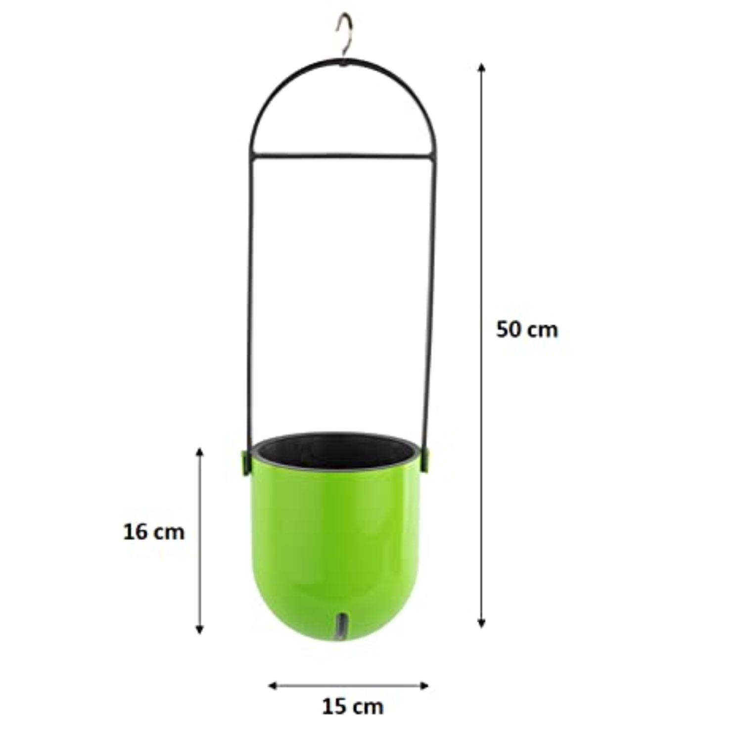 Sphere Selfwatering Hanging Flower Pot/Indoor Outdoor Plant Pot | Hanging Planter for Plants (Home & Garden)