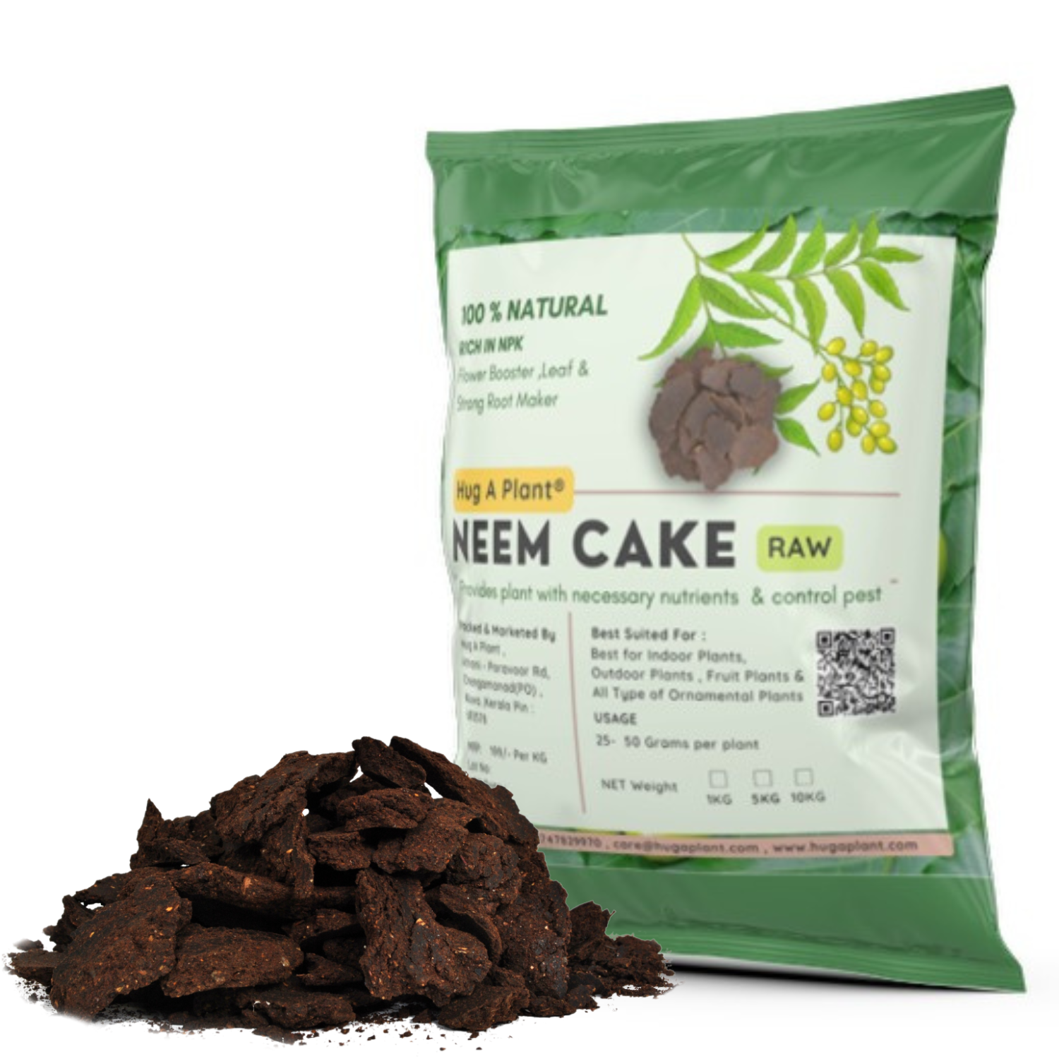 Organic Neem Cake Powder – plantnmore