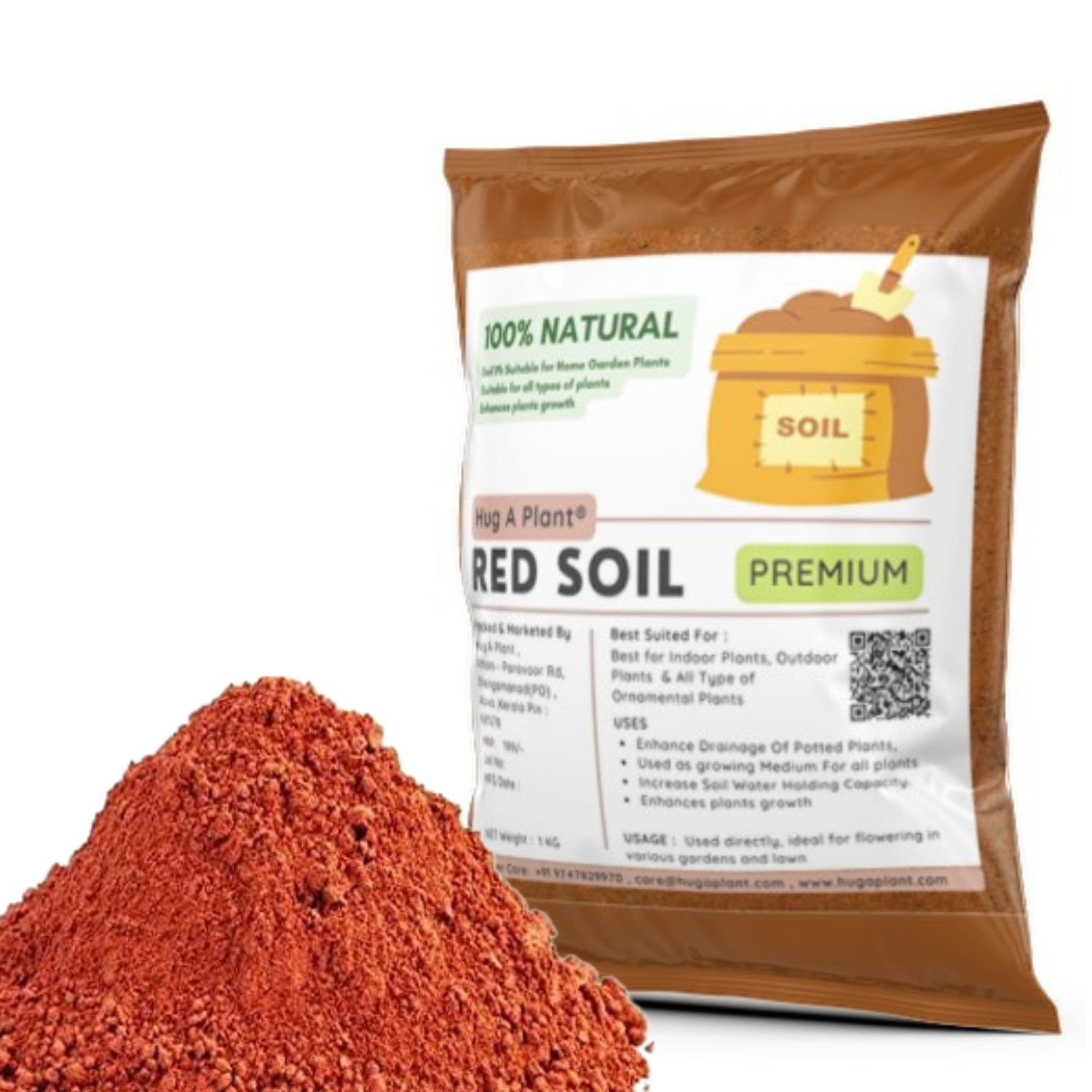 Hug A Plant Red Soil For Plants