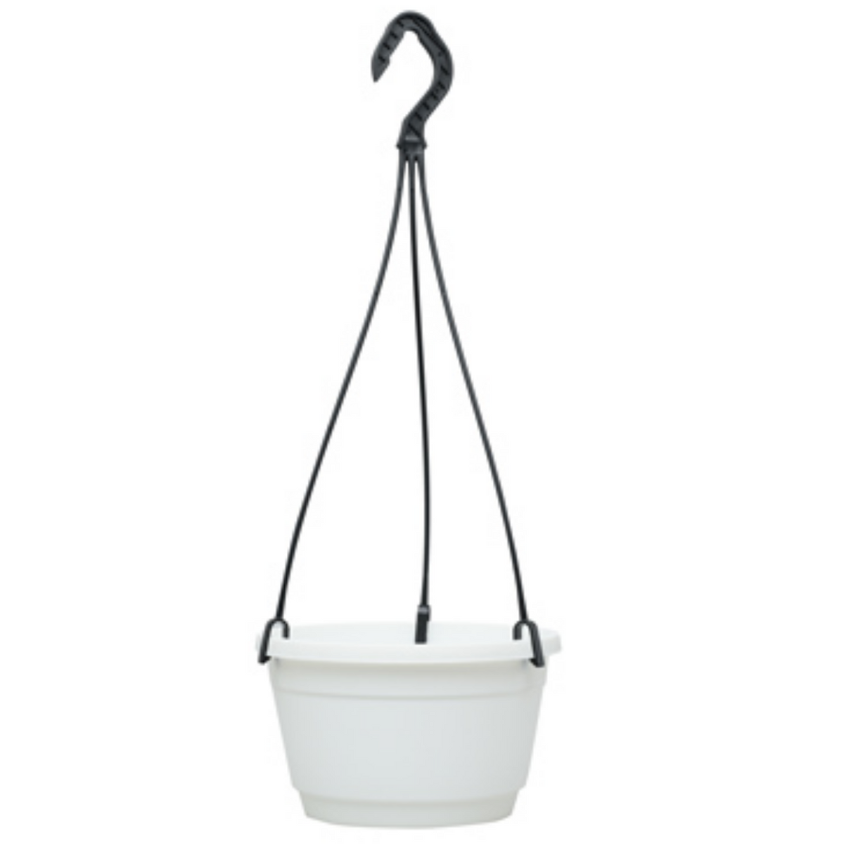 Tuka 25cm Round Hanging Plastic Pot