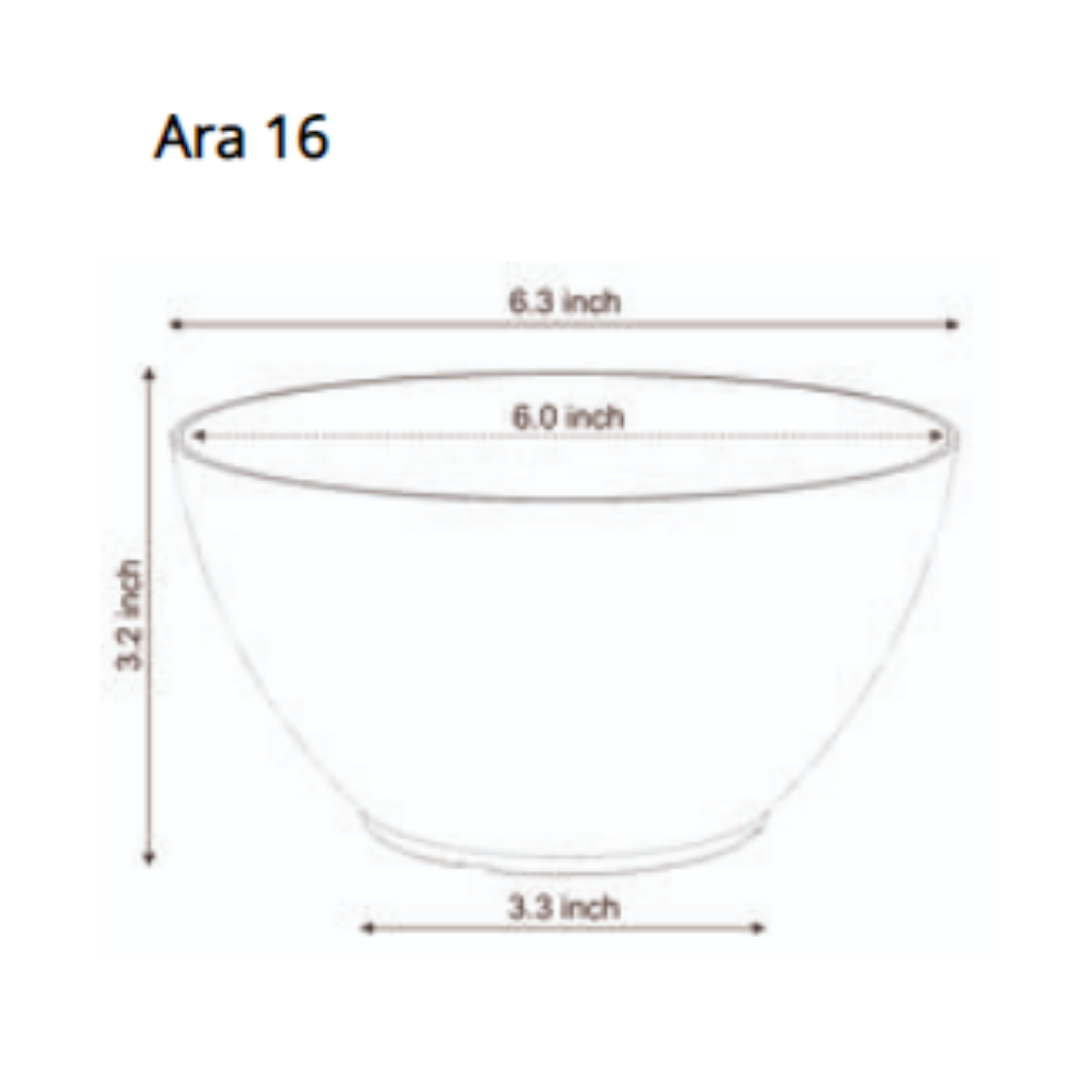 Ara 16 Plastic Pot With Smart Tray